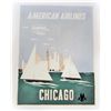 Image 1 : AMERICAN AIRLINES CHICAGO MUSEUM GRADE 8 X 10 CANVAS PRINT