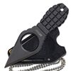 Image 1 : MTECH GRENADE STYLE NECK / BOOT KNIFE WITH SHEATH