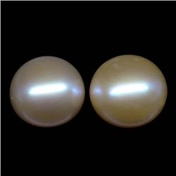 PAIR OF 10.6 CTS PINK FRESH WATER PEARLS