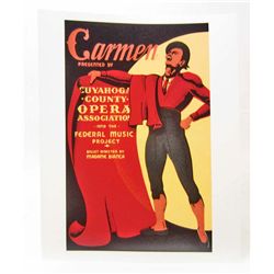 CARMEN OPERA MUSEUM GRADE 8 X 10 CANVAS PRINT