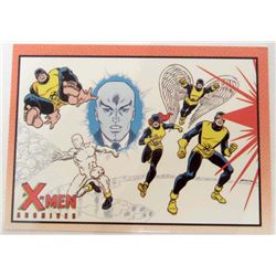 2009 MARVEL THE X-MEN ARCHIVES PROMO CARD P1