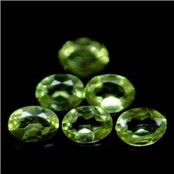 6.80 CTS GREEN PAKISTANI PERIDOTS - 47 PCS