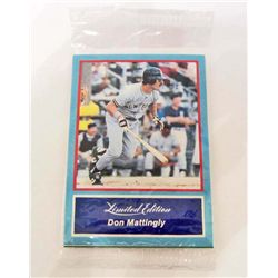 1989 CMC SEALED RUTH, CANSECO, MATTINGLY PROMO CARD PACK