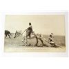 Image 1 : VINTAGE RPPC NATIVE AMERICAN INDIAN WOMEN & HORSE PHOTO POSTCARD