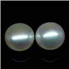 Image 1 : PAIR OF 8.88 CTS WHITE CHINESE FRESH WATER PEARLS