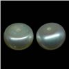 Image 2 : PAIR OF 8.88 CTS WHITE CHINESE FRESH WATER PEARLS