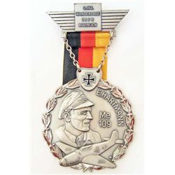 GERMAN 1976 KITZINGEN E. HARTMANN ME109 IRON CROSS MEDAL