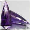 Image 1 : PAIR OF 32.92 CTS BRAZILIAN AMETHYST
