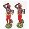 Image 1 : LOT OF 2 1930s ITALIAN COMPOSITION ARAB FIGURES