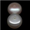 Image 2 : PAIR OF 8.61 CTS WHITE CHINESE FRESH WATER PEARLS