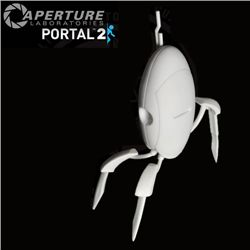 Portal 2 Figures - 8" Vinyl DIY Sentry Turret