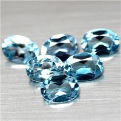 LOT OF 5.45 CTS BRAZILIAN TOPAZ - 6 PCS