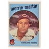 Image 1 : 1959 TOPPS #38 MORRIE MARTIN INDIANS BASEBALL CARD