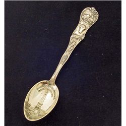 VINTAGE STERLING SILVER INDIANA STATE COLLECTIBLE SPOON