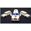 Image 1 : LOT OF 3 VINTAGE MATCHBOX AMBULANCES