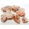 Image 1 : LOT OF 764 CTS BRAZILIAN ORANGE CALCITE 6 PCS