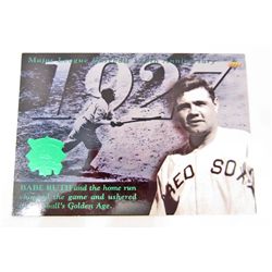 1994 UPPER DECK BASEBALL HEROES BABE RUTH JUMBO CARD