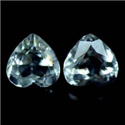 PAIR OF 2.53 SANTA MARIA AQUAMARINE