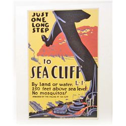 SEA CLIFF MUSEUM GRADE 8 X 10 CANVAS PRINT