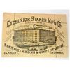 Image 2 : VINTAGE EXCELSIOR STARCH MFG CO VICTORIAN TRADE CARD