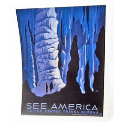 SEA AMERICA MUSEUM GRADE 8 X 10 CANVAS PRINT