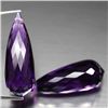 Image 1 : PAIR OF 49.11 CTS BRAZILIAN AMETHYSTS
