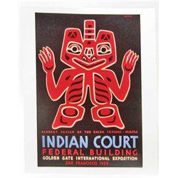 INDIAN COURT MUSEUM GRADE 8 X 10 CANVAS PRINT