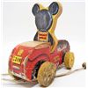 Image 2 : VINTAGE 1940'S MICKEY MOUSE PUDDLE JUMPER PULL TOY