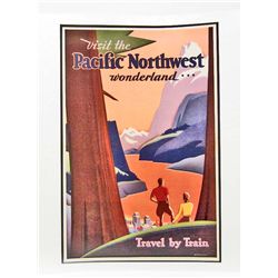 PACIFIC NORTHWEST MUSEUM GRADE 8 X 10 CANVAS PRINT