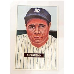 1995 JSW THE BAMBINO BABE RUTH BASEBALL CARD #3