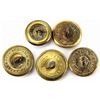 Image 2 : CIVIL WAR ERA CONFEDERATE STATES BUTTON LOT OF 5