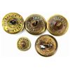 Image 2 : CIVIL WAR ERA CONFEDERATE STATES BUTTON LOT OF 5