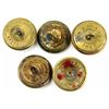 Image 2 : CIVIL WAR ERA CONFEDERATE STATES BUTTON LOT OF 5