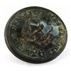 Image 1 : FRENCH PHOENIX INDIAN TRADE BUTTON