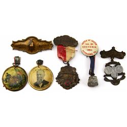 CIVIL WAR VETERANS REUNION PIN LOT