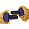 Image 3 : 19th CENTURY ARTILLERY GOLD BULLION EPAULETTES