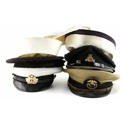 MIXED GROUPING OF VARIOUS MILITARY HATS