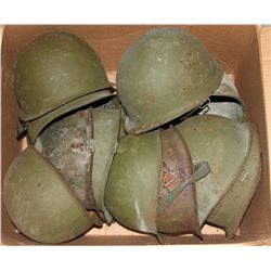 US M-1 HELMET LOT OF 11