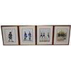Image 1 : 4 FRAMED EUROPEAN SOLDIER PRINTS