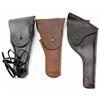 Image 1 : THREE MILIARY HOLSTERS CAVALRY & M1916
