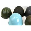 Image 2 : FIVE SURPLUS EUROPEAN MILITARY HELMETS