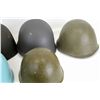 Image 3 : FIVE SURPLUS EUROPEAN MILITARY HELMETS