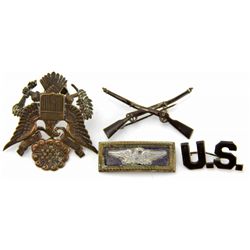 US INSIGNIA LOT TIFFANY & CO BADGE