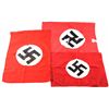 Image 1 : WWII GERMAN BANNER LOT OF THREE