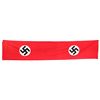 Image 1 : WWII GERMAN DOUBLE NSDAP BANNER