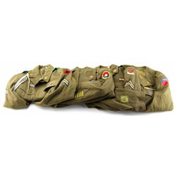 WWII US ARMY UNIFORM LOT
