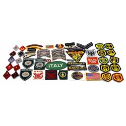 OVER 40 MIXED WORLD PATCHES