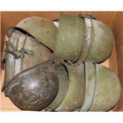US M-1 HELMET LOT OF 11