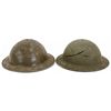 Image 1 : BRITISH WWII HELMET LOT OF TWO