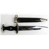 Image 1 : ALTERED WWII GERMAN SS DAGGER RZM